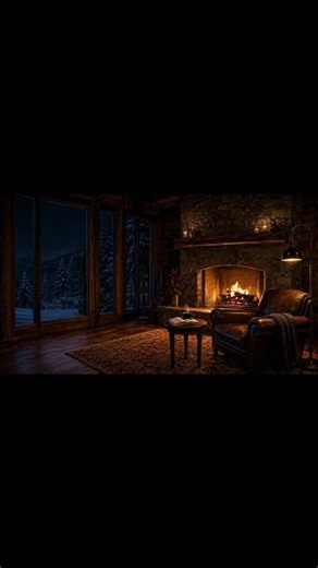 Fireside Jazz Night 🔥 Cozy Winter Jazz #relax #music #jazz #soulscapemusic
