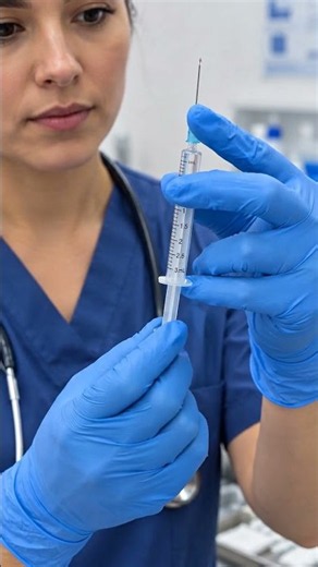 How to Hold a Syringe Correctly 💉 Proper Syringe Grip #Shorts