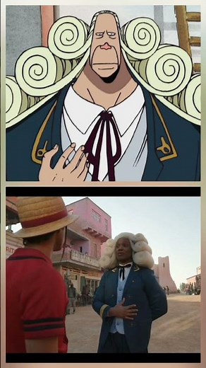 ¡Live action vs anime! Luffy y su llegada a Whisky Peak #onepiece
