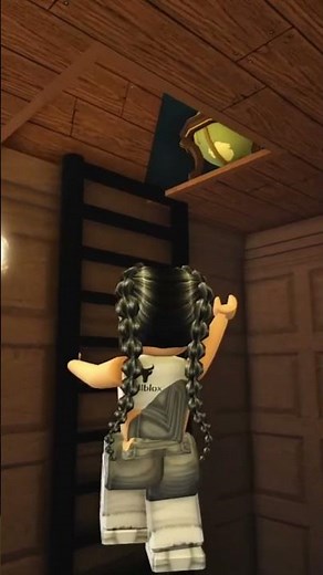 SECRET ATTIC/LOFT build HACK using NEW TRAP DOORS 👀 #bloxburg #bloxburghacks