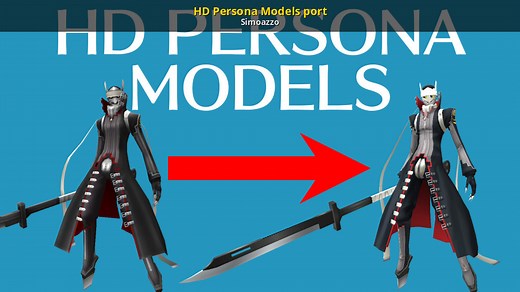 HD Persona Models port Mod for Persona 4 Golden PC (64 Bit) | P4G64 Mods