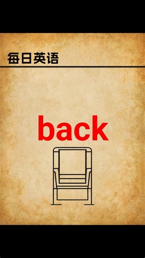 【单词菌 | Wordie】别再用错 back！超实用讲解 #每日英语 #单词记忆 #英语单词 #英语词汇 #背单词