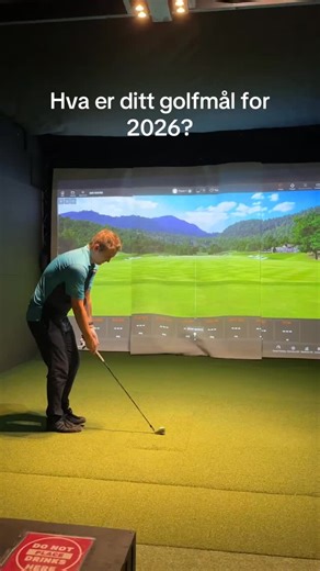 Hva er ditt golfmål for 2026? Mitt er å trene mer jevnlig istedenfor i rykk og napp! #golf #golfswing #golftips | Steensrud Golf