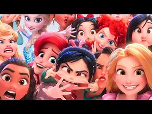 WRECK-IT RALPH 2 - Frozen, Merida, Disney Princesses and Baby Moana Funny Scenes (2018) Best Moments