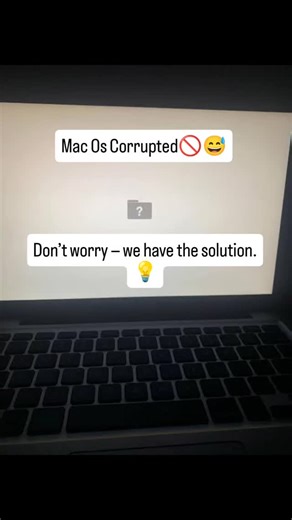 WEBTECHFIX on Instagram: "🖥️ 🔧 macOS Install on Corrupted MacBook Pro – Data Safe & Fully Restored 📝 ⚡ Is your MacBook Pro corrupted, stuck on boot, or showing errors? Don’t worry — we have the solution 💡 We provide professional macOS installation on corrupted MacBook Pro devices with: ✅ Safe OS reinstallation ✅ Data protection (where possible) ✅ Error fixing & system optimization Whether your Mac is not starting, crashing, or showing folder/question mark, we’ll restore it to smooth, stable