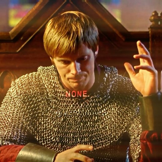 Fey:) | Just imagine if we had a scene of Arthur just losing it after Merlin disappears 😭 || #bbcmerlin #merlin #camelot #kingarthur... | Instagram