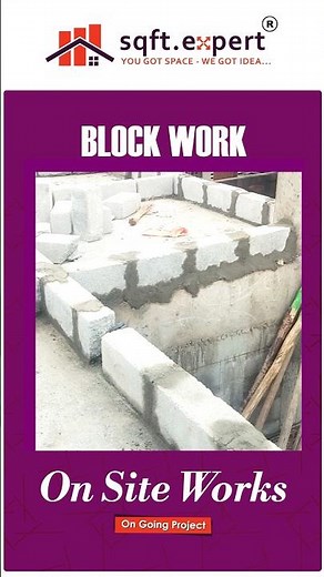 Block Work in Construction | Step-by-Step Guide to Masonry Wall Construction