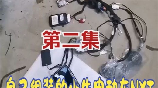 咸鱼购买配件DIY组装小牛电动车NXT 大线总线详细讲解 仪表，中控 ，控制器