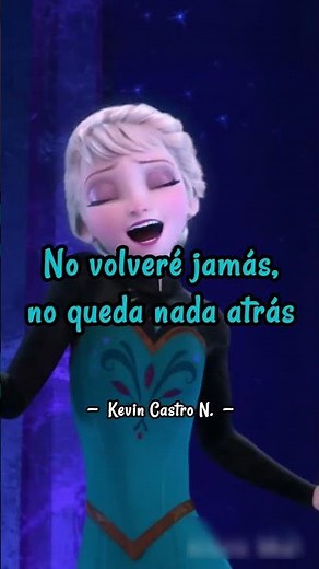 Frozen — "Libre Soy" || (letra) #frozen #libresoy #carmensarahi
