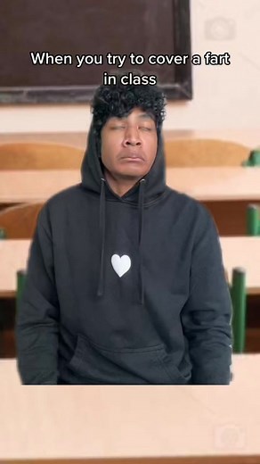 Hilarious Cover Fart Fail in Class