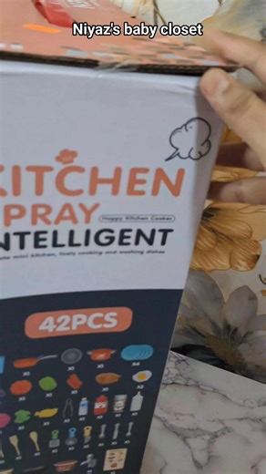 Available now💕 42 pcs baby kitchen set Colour 2( pink/ blue) | Niyaz's Baby Closet