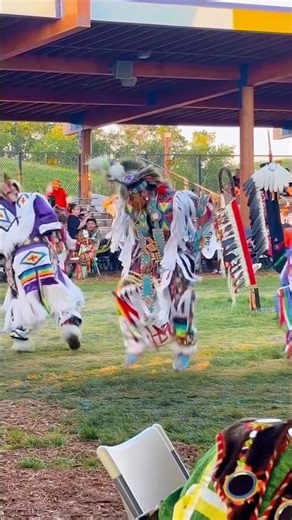 Men’s grass dancer🪶🌈 #indigenous #powwow #grass #dance #culture #festival #nativeamerican #shorts