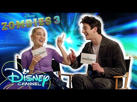 No Laugh Challenge with Meg and Milo | ZOMBIES 3 | Disney Original Movie | @disneychannelmusic