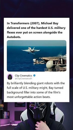 Transformers 2007 Michael Bays Hardest US Military Flex On Screen