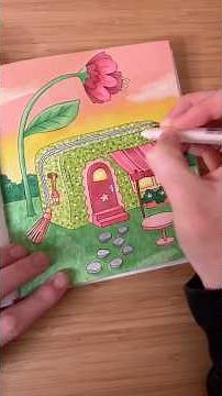 Glitter effect coloring tutorial ✨