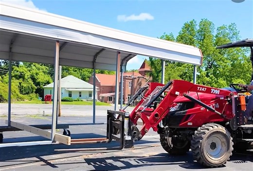 134K views · 267 reactions | Using a Tractor to Move an ENTIRE Building | Tony's Tractor Adventure Homestead | Facebook