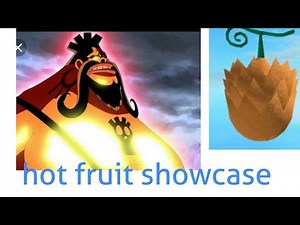 One piece legendary hot fruit showcase