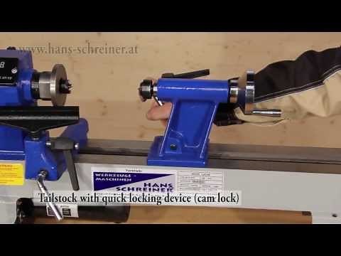 The Hans Schreiner's MC1018VD Light duty woodlathe for wood turning