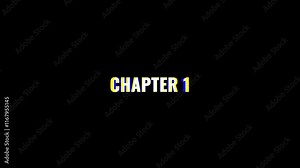Chapter 1 Expanding Text Distortion for Chapter Sequences, A versatile animation effect featuring dramatic chromatic separation and dynamic text expansion