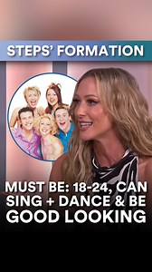 Must be 18-24 ☑️ Must sing and dance ☑️ Must be good looking ☑️ Faye Tozer on the formation of Steps from a newspaper ad in 'The Stage' & how they were all meant to become performers 📰✨ #SixVMTV | The Six O'Clock Show