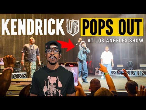 Clipse featuring Kendrick Lamar - ‘Chains & Whips’ Surprise Live Performance (Front Row POV)