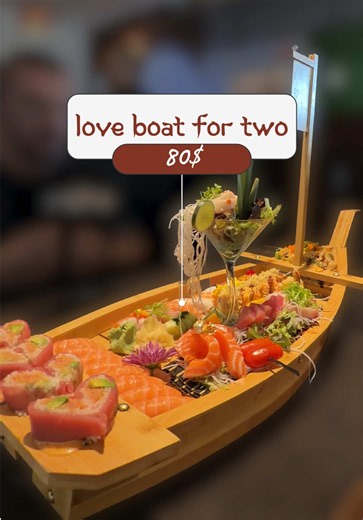 Sushi Bay in Sarasota turned out to be one of those dinners where the food was stronger than the overall experience - and that made the review interesting. We came as a group of four and built our meal around the Love Boat for 2, plus Beef Tataki, extra salmon sushi, miso soup, wine, and a few drinks. The sushi and sashimi were fresh, the salmon was especially good, and the Beef Tataki added a completely different texture and flavor to the table. Food was definitely the highlight of the night. T