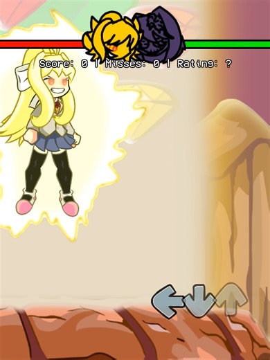 FNF Monika & Yuri - God Eater #fridaynightfunkin #fnfmod #fnf #fyp #parati #ddlc