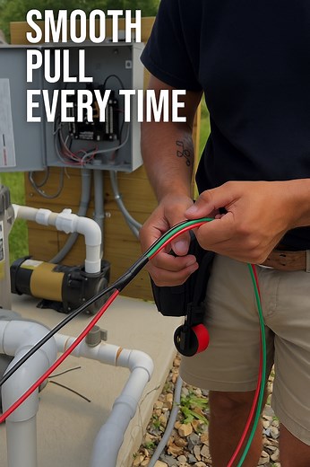 Prepping wires the right way before pushing through conduit 👷‍♂️⚡️ Stagger • Eye loop • Tape. #GenerationsElectric #PittsburghElectrician #ElectricalServices #ConduitWiring #JobDoneRight #BlueCollarStrong #WiringWork #ContractorLife #ElectricalTips #SkilledTrades | Generations Electric Company