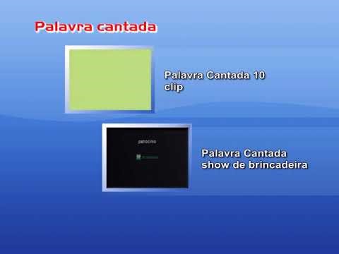 Menu DVD - Palavra Cantada (2014)