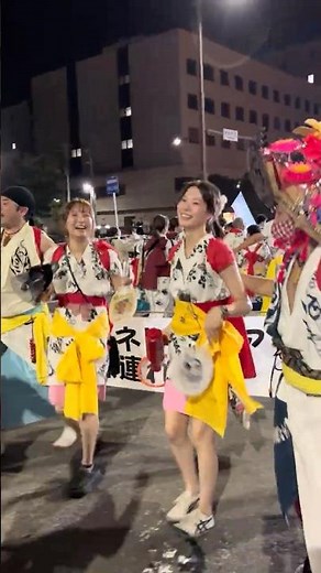 2025年青森ねぶた祭り綺麗で元気なハネト🪈😆😉