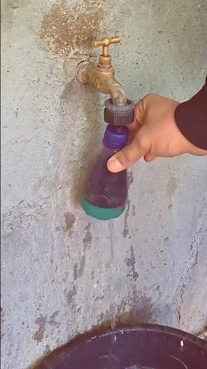 Simple Water Filter at Home | Easy DIY Water Purification Method 👍 #craft #outdoors #shorts