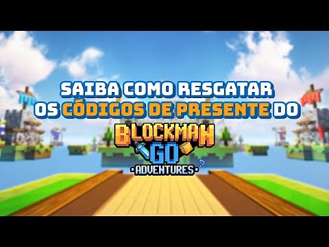 Como resgatar códigos de presente | BLOCKMAN GO