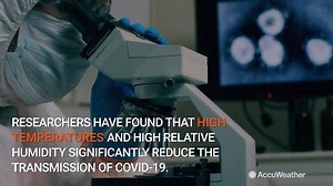 8.5K views · 87 reactions | A team of researchers unveiled the results of a new study last week that looked at how temperature and humidity may affect the transmission of COVID-19, the illness caused by the new coronavirus: https://bit.ly/3a4xRkf | AccuWeather | Facebook