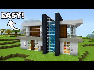 Minecraft: Ultimate MODERN HOUSE Tutorial! (Java/Bedrock)