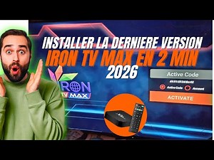 Comment installer l'application de IRON TV MAX sur tv box Android 2026