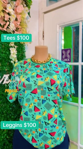 Teesside trendy fashion: Tees and leggings priced at $100
