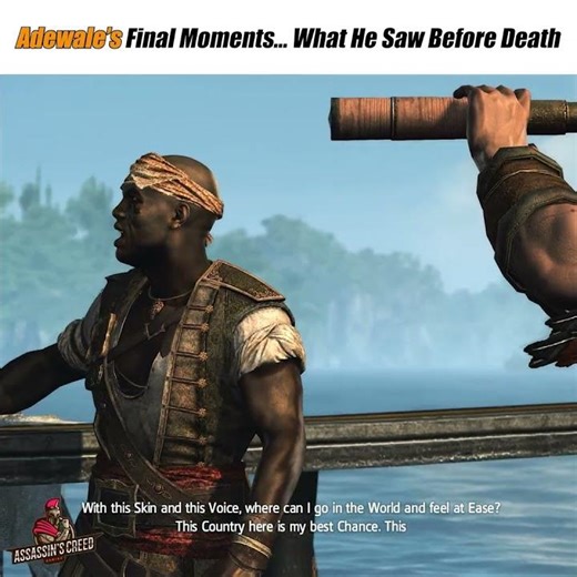 Adewale's Final Moments... What He Saw Before Death #assassincreedblackflag #assassinscreed #gaming