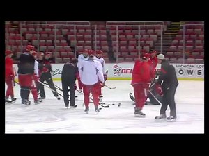 Tomas Holmstrom honored by NHL and Detroit Redwings for playing 1000 games