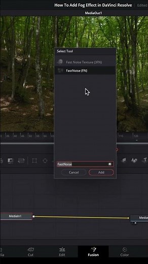 How To Add Fog Effect in DaVinci Resolve