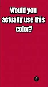 RAL 3027 Raspberry Red - vibrant red pink I bold design color. #ralcolors #design #industry