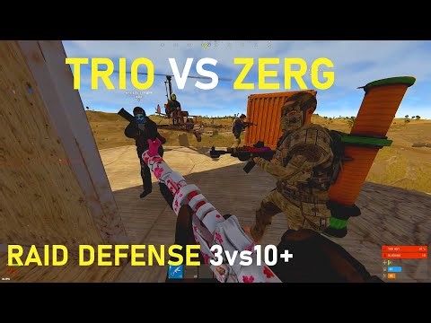 HOW A 38,762HRS DOMINATES ZERG CLAN - RUST | РАСТ