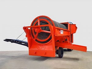 sand and gravel trommel screen, aggregate separator / DETACH / model SAS -318E, SAS-340M