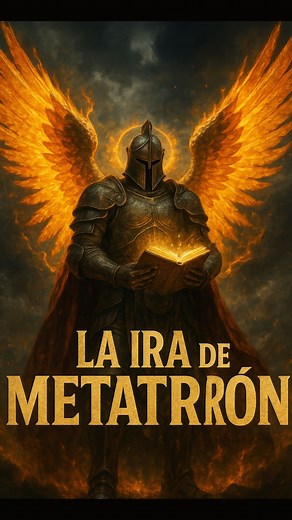Algunos textos antiguos dicen que Metatrón no solo escribe: también registra cada palabra humana. Promesas, insultos, mentiras… todo queda guardado. Una visión medieval afirma que, al final del ciclo, el ángel guerrero abrirá el Libro y lo leerá en voz de fuego. 👁️ . . . #viralvideoシ #Curiosidades #fypシ゚ #angeles #biblia | La Guarida del Enigma