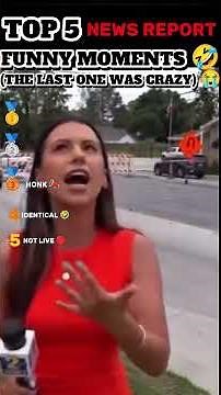 🗞️Ranking The Funniest News Report Moments!! 🤣