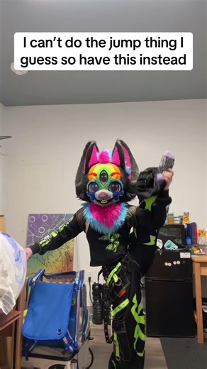 Minus 12 agility lol #furry