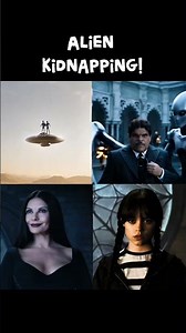 When the Wednesday characters get kidnapped by aliens! #wednesday #wednesday2 #enid #netflix