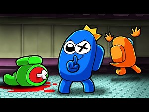 Rainbow Friends but it's AMONG US ROBLOX!