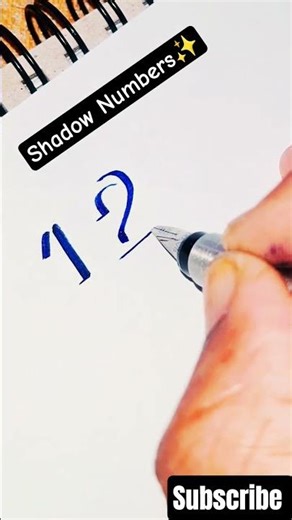 Numbers 1 to 4 ✍️ #Drawing #Tutorial #Satisfying Art #shorts #shortsfeed #trending #reels #viral