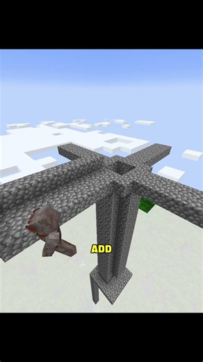 Easy Mob Farm in Minecraft #minecraftinspiration #minecraftbuilding