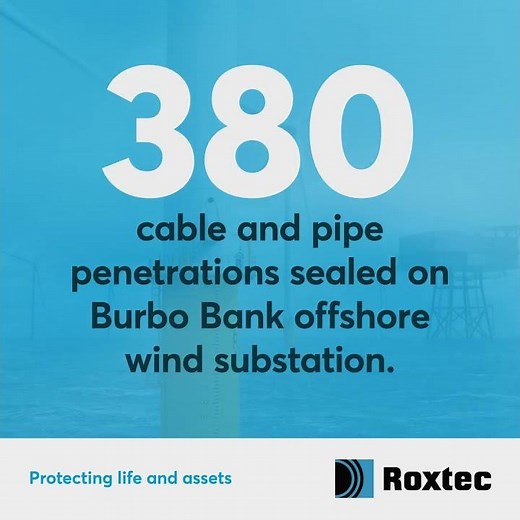Roxtec - world's leading expertise in offshore wind power projects